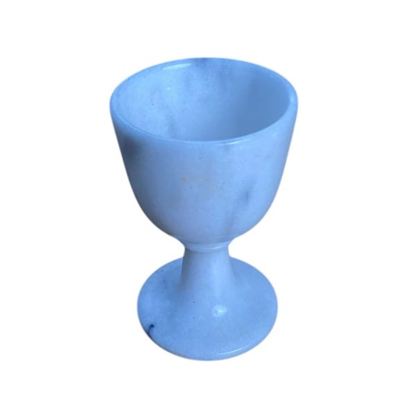 Solid Marble Egg Cup and Decorative Egg Display Holder (E14Q) - Picture 2 of 5